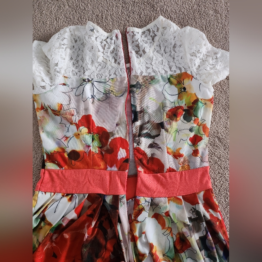 Floral midi dress